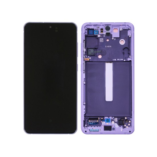 Touch+Display+Frame Samsung Galaxy S21 FE/G990B Service Pack Violet Touch+Display+Frame Samsung Galaxy S21 FE/G990B Service Pack Violet